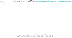 Desktop Screenshot of le-marina.com